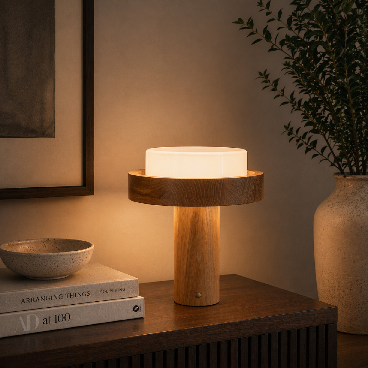 Wooden Table Lamp | Oroa.com