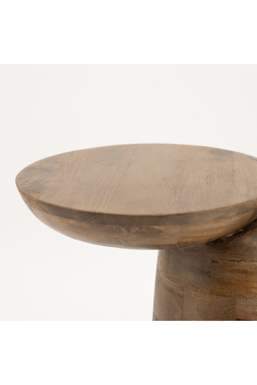 Lacquered Wood Asymmetric Side Table | By-Boo Woomble | Oroa.com