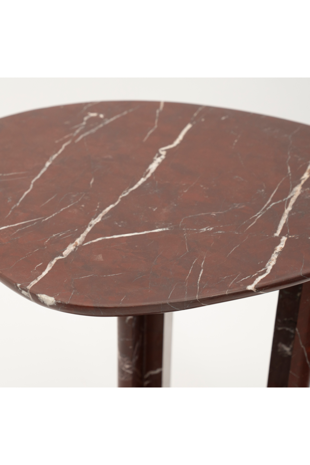 Polished Marble Side Table | By-Boo Lior | Oroa.com