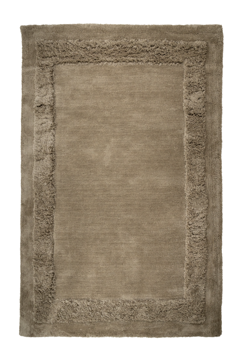 Hand-tufted Neutral Carpet 6 x 9'5" | By-Boo Tura | Oroa.com