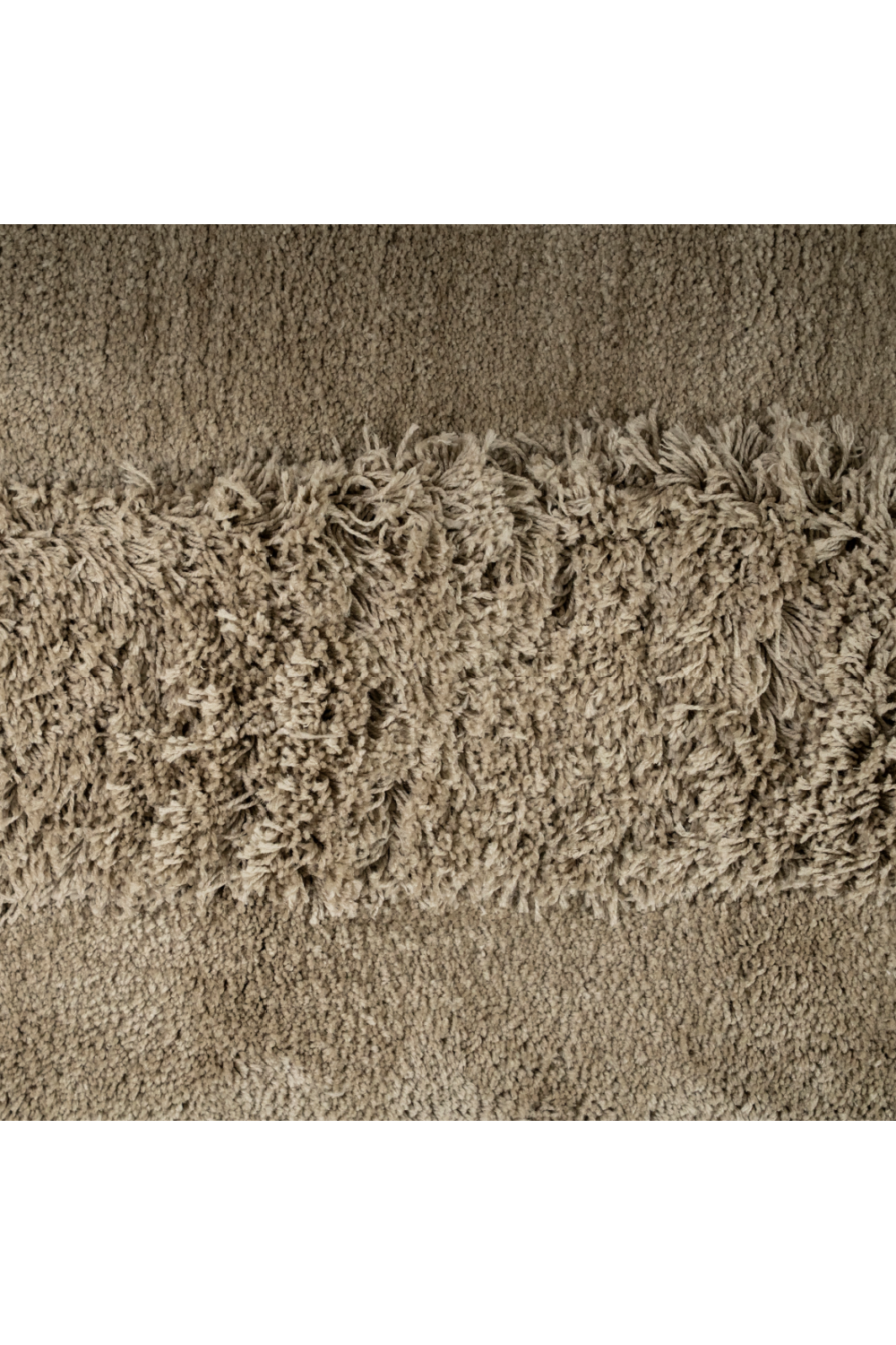 Hand-tufted Neutral Carpet 6 x 9'5" | Oroa.com