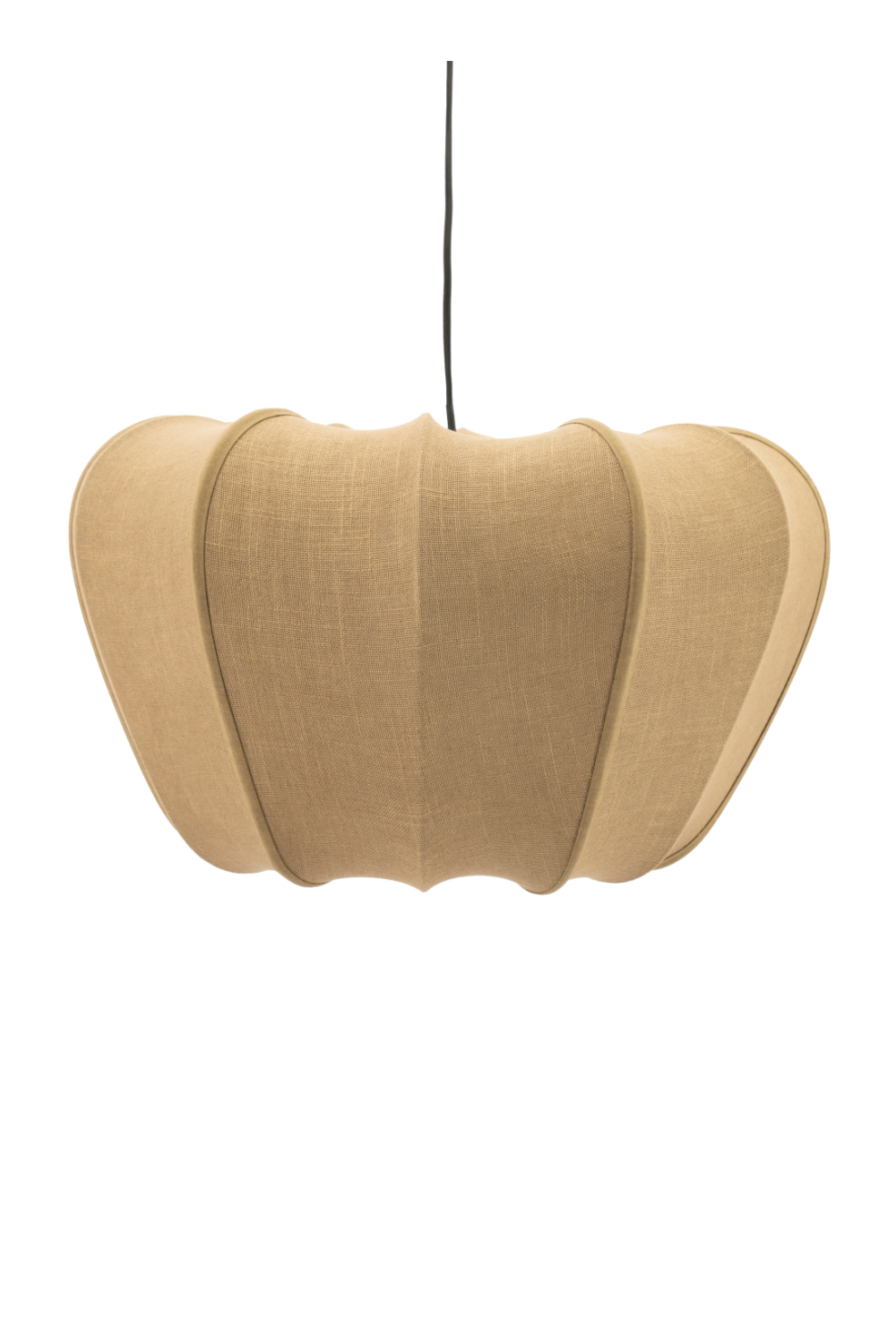 Lobed Fabric Pendant Lamp | Oroa.com