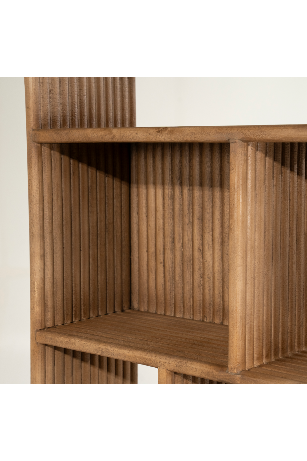 Fluted Mango Wood Cabinet | Oroa.com