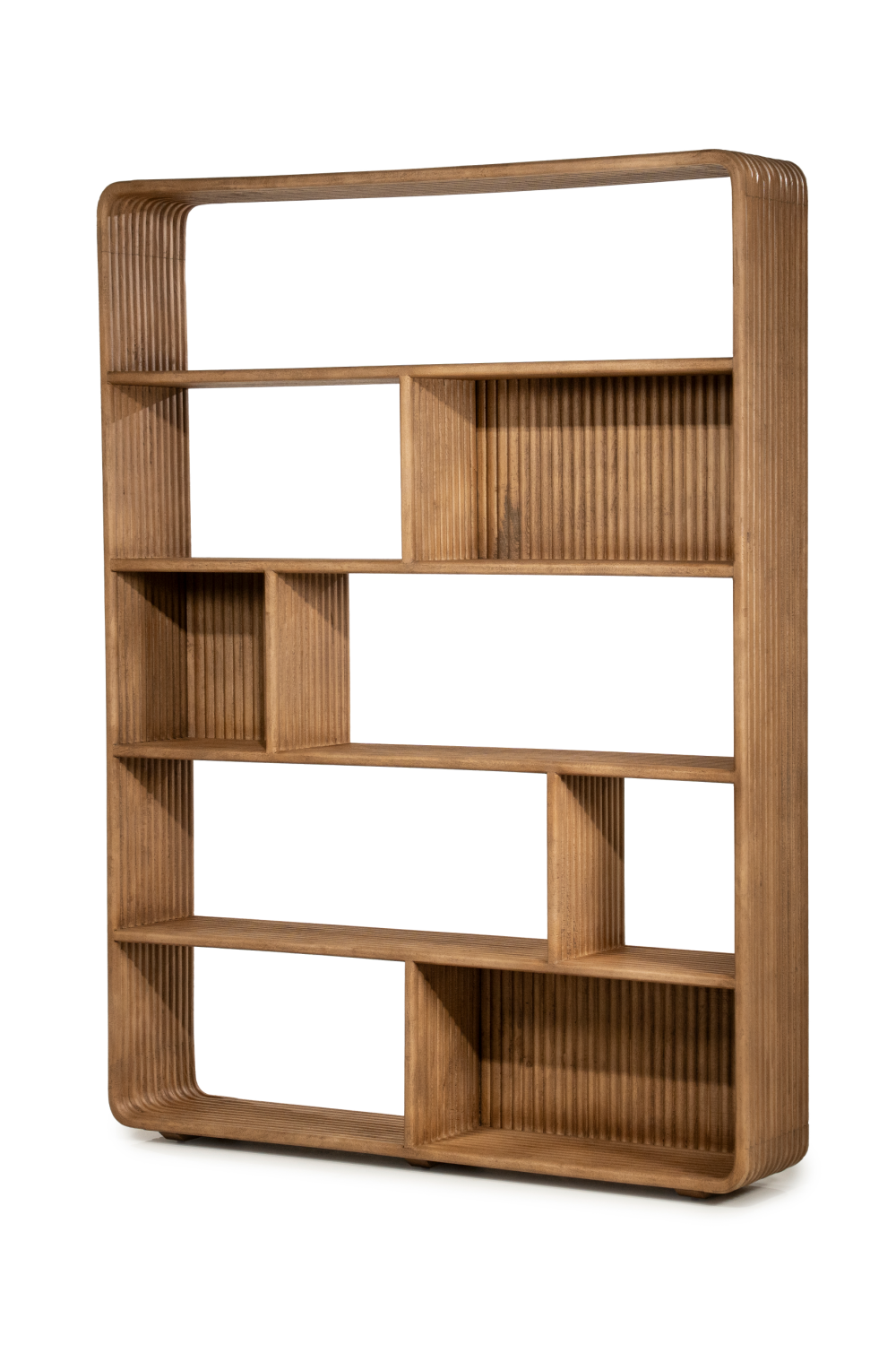 Fluted Mango Wood Cabinet | Oroa.com