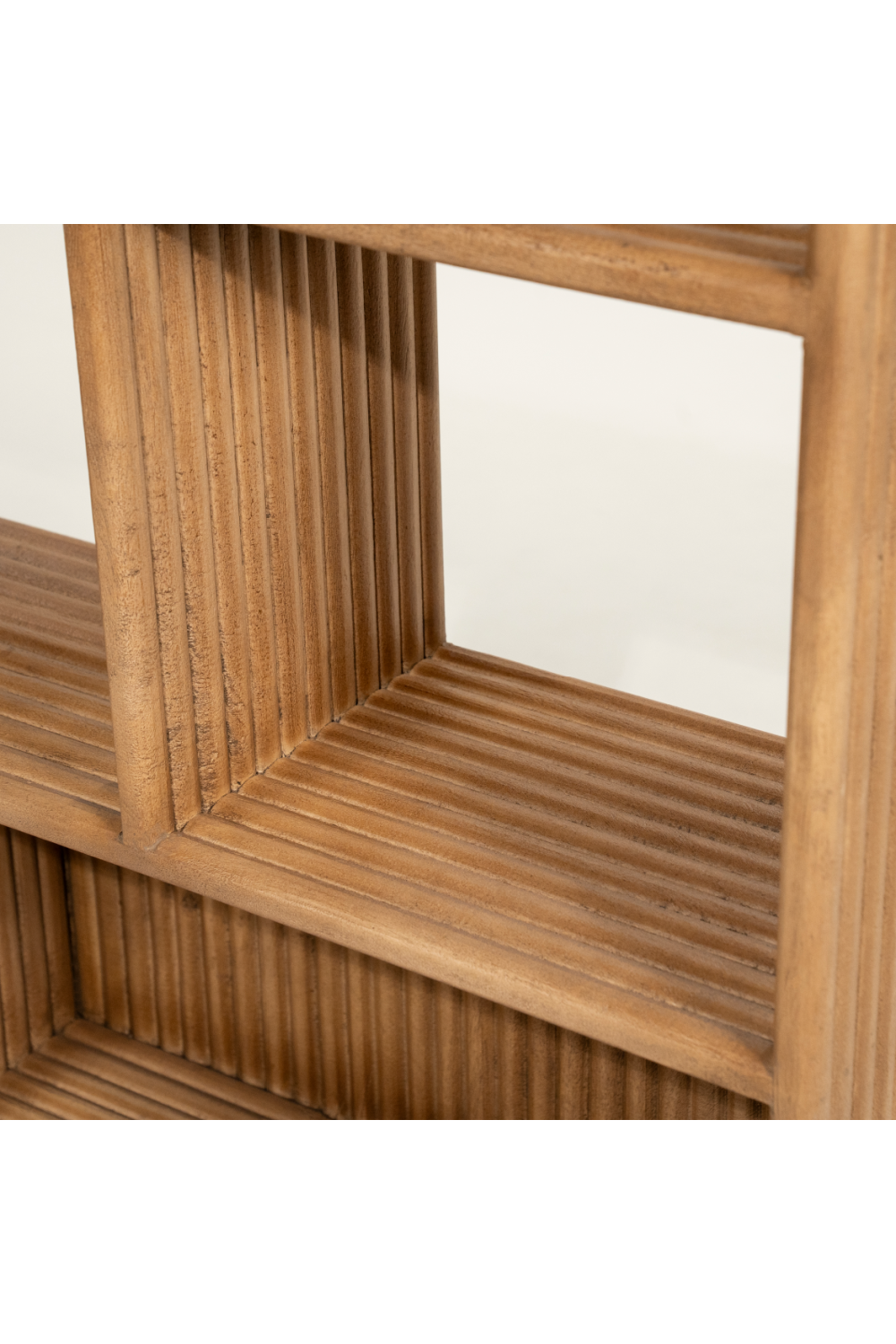 Fluted Mango Wood Cabinet | Oroa.com