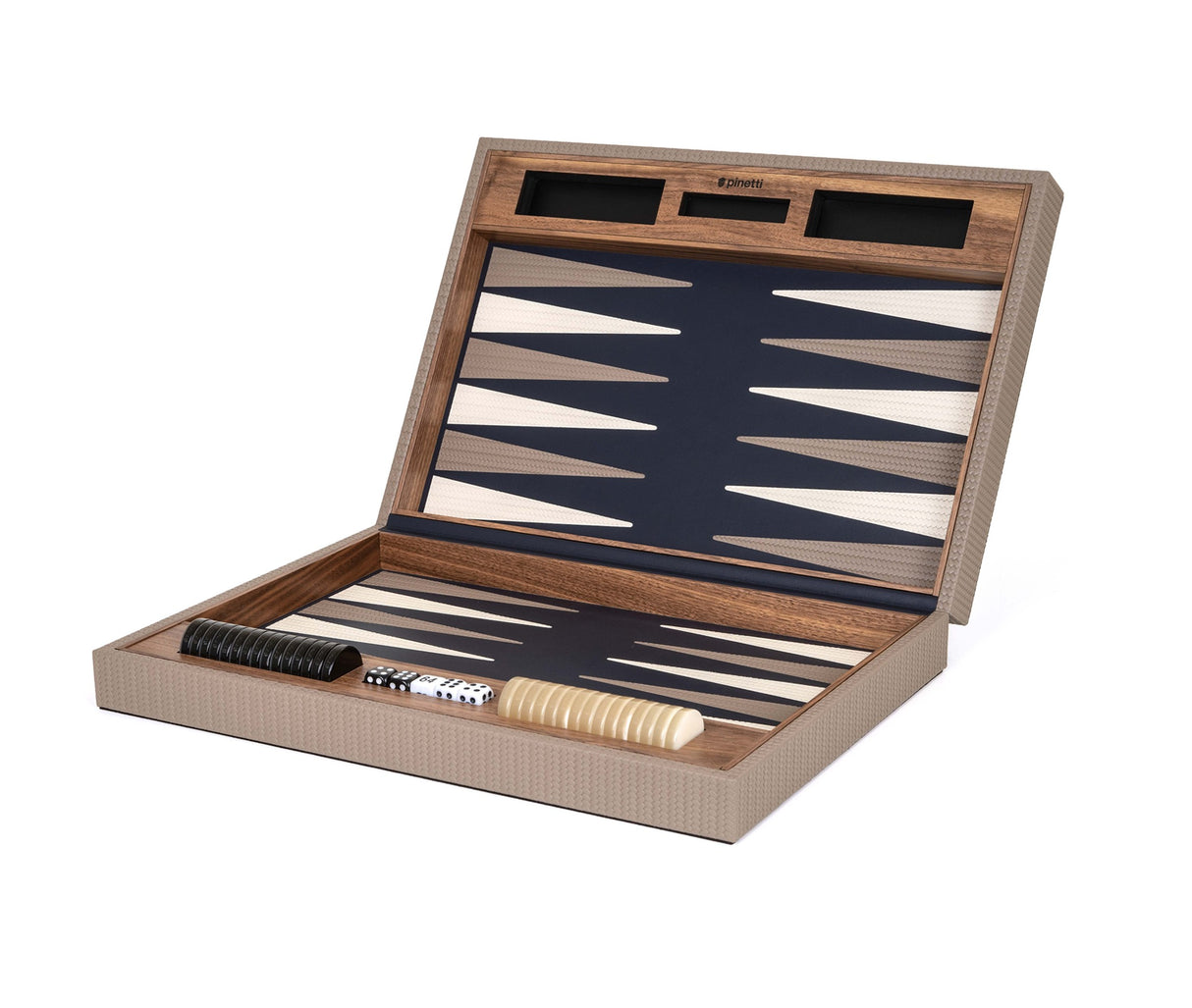 Walnut Wood Backgammon Set – alternate view 14