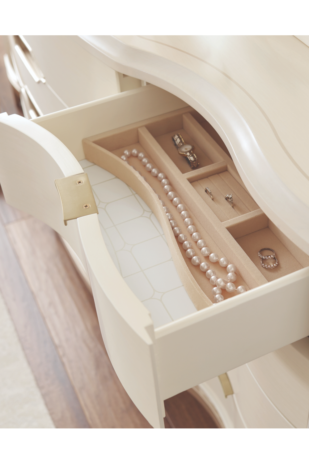 Off White Modern Dresser | Caracole Adela | Oroa.com