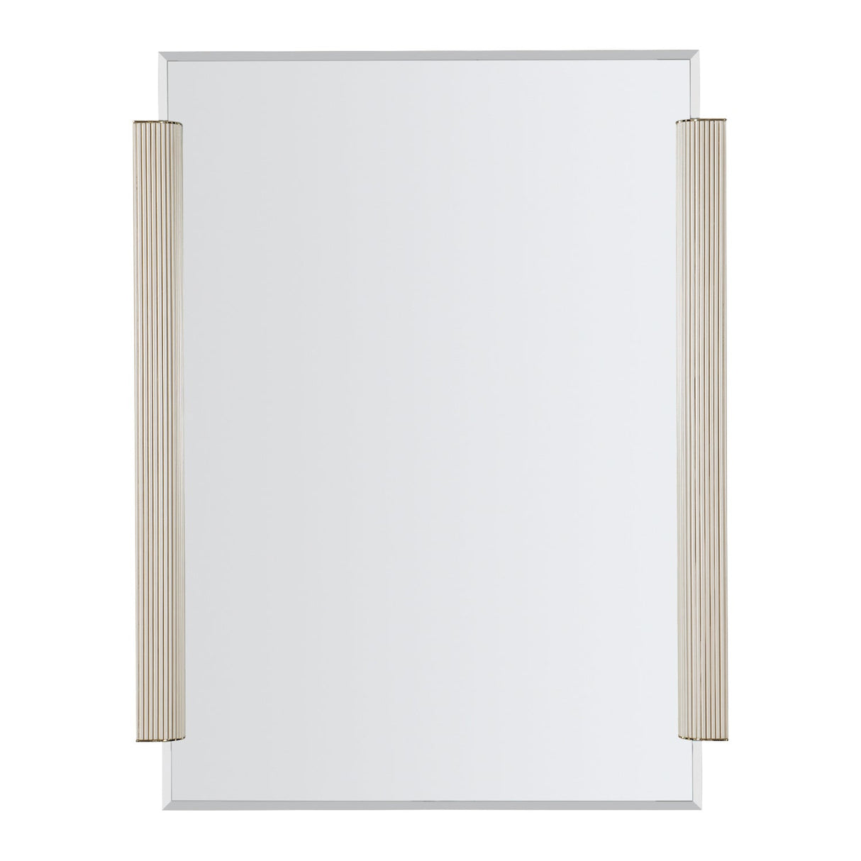 Fluted Side Beveled Mirror | Caracole Love To Look!