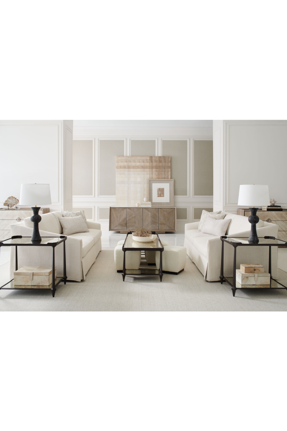 Ash Chevron Dresser | Caracole A Natural | Oroa.com