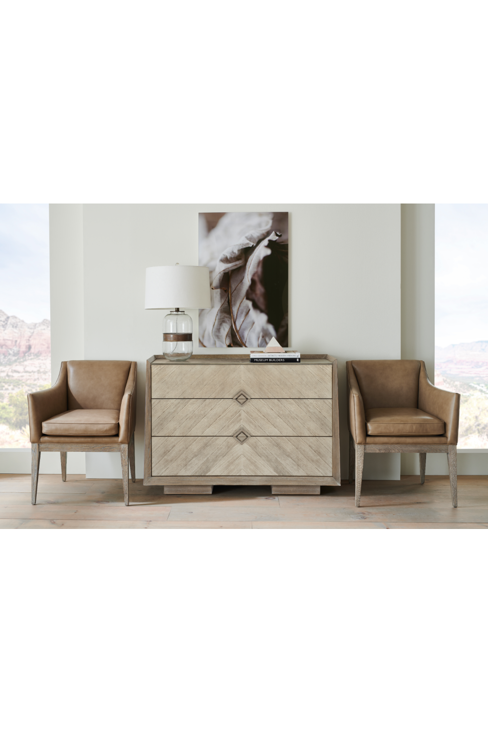 Ash Chevron Dresser | Caracole A Natural | Oroa.com