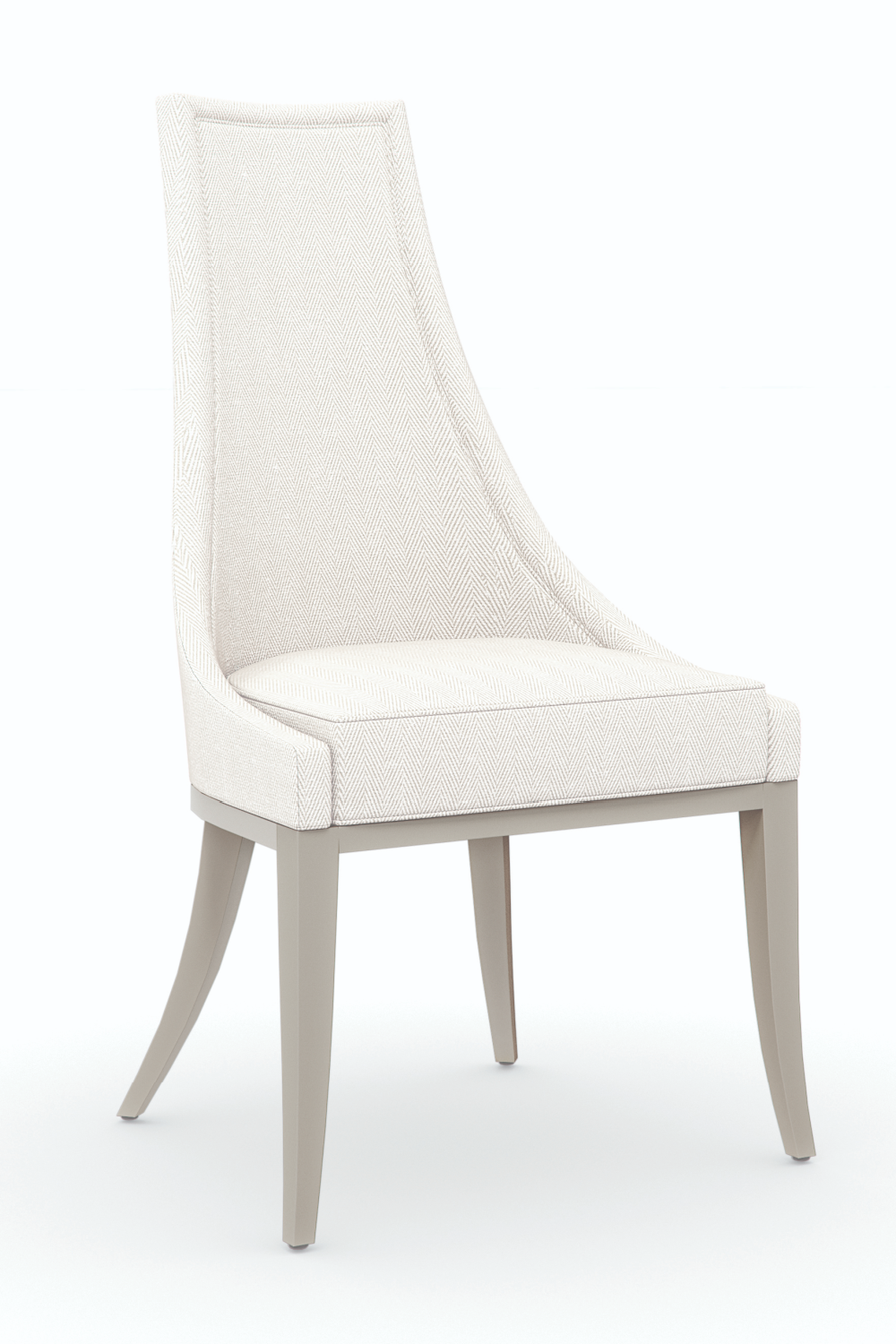 Tapered Back Side Chair | Caracole Tall Order | Oroa.com