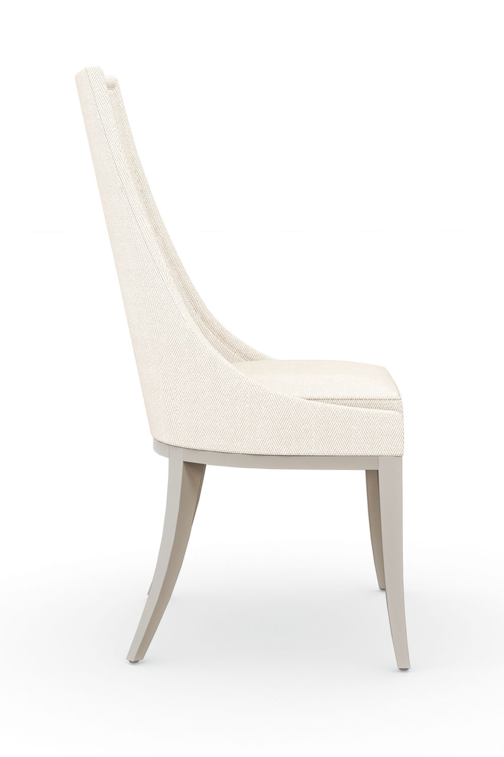 Tapered Back Side Chair | Caracole Tall Order | Oroa.com