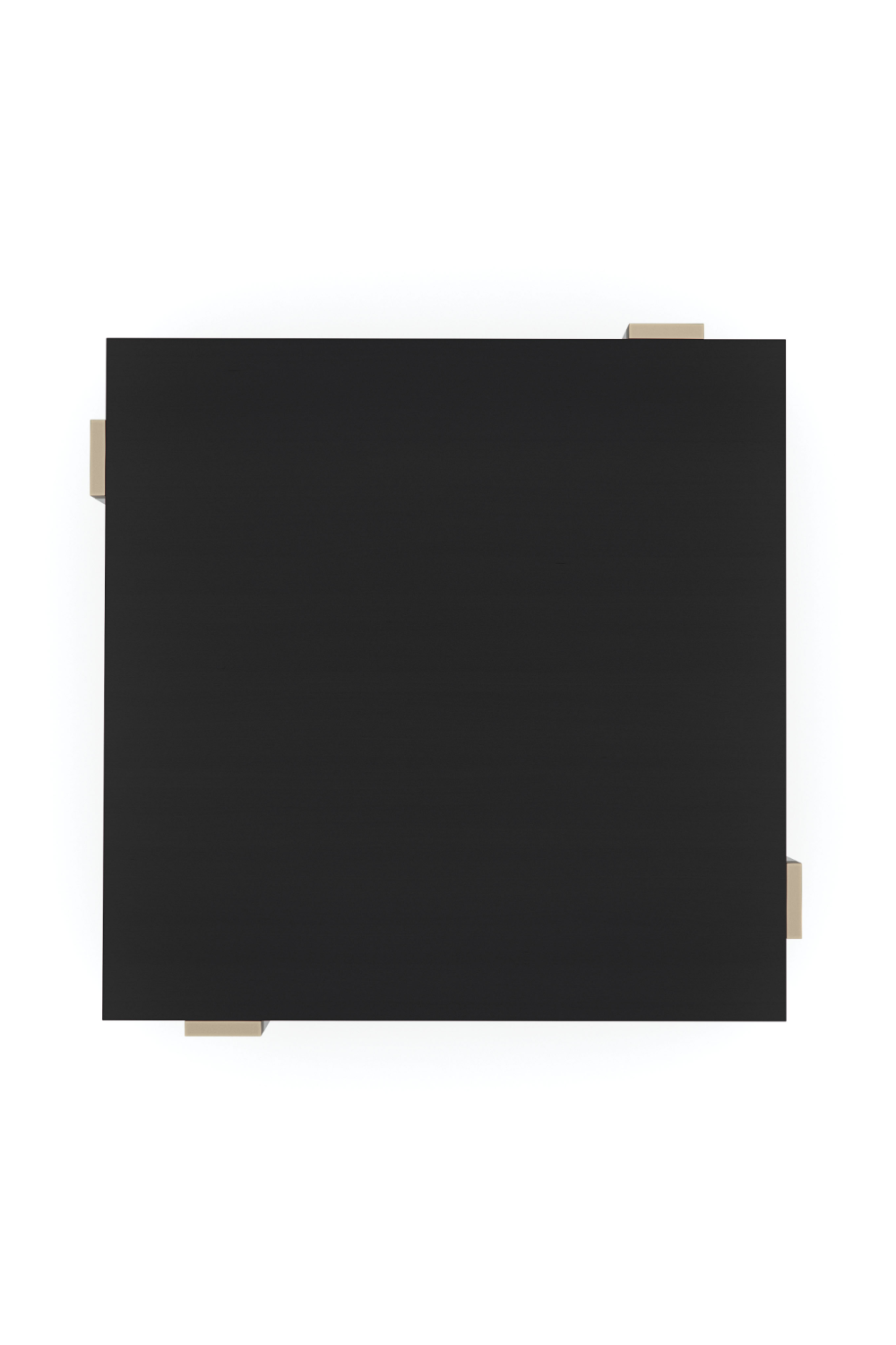 Square Black Coffee Table | Caracole I'll Take The Corner Table | Oroa.com
