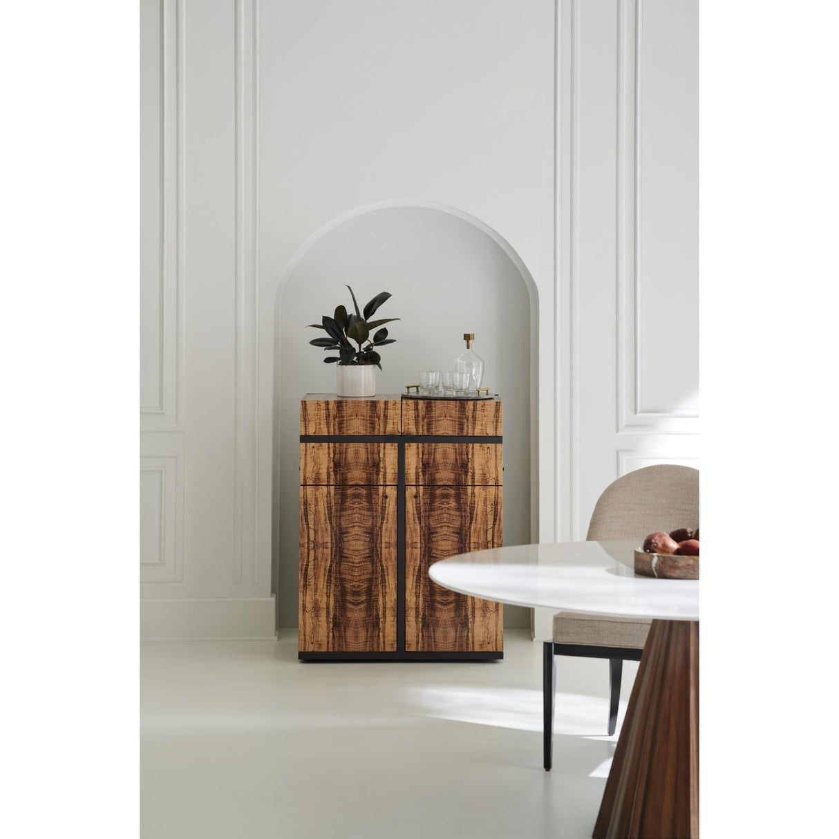 Flip-Top Mape Bar Cabinet – alternate view 9