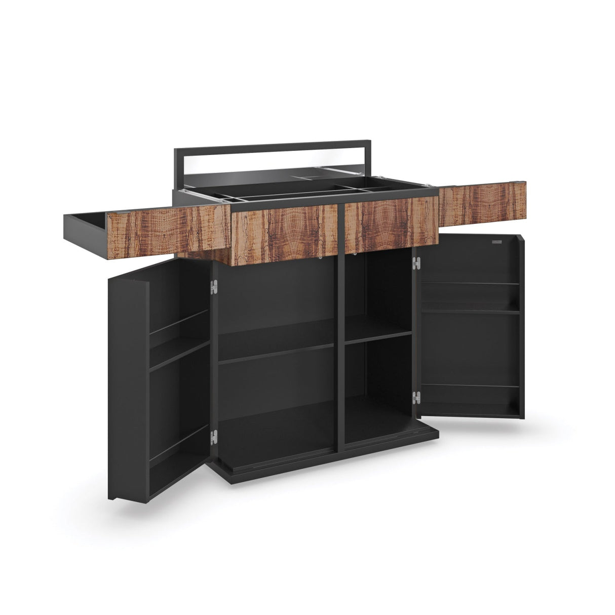 Flip-Top Mape Bar Cabinet – alternate view 7