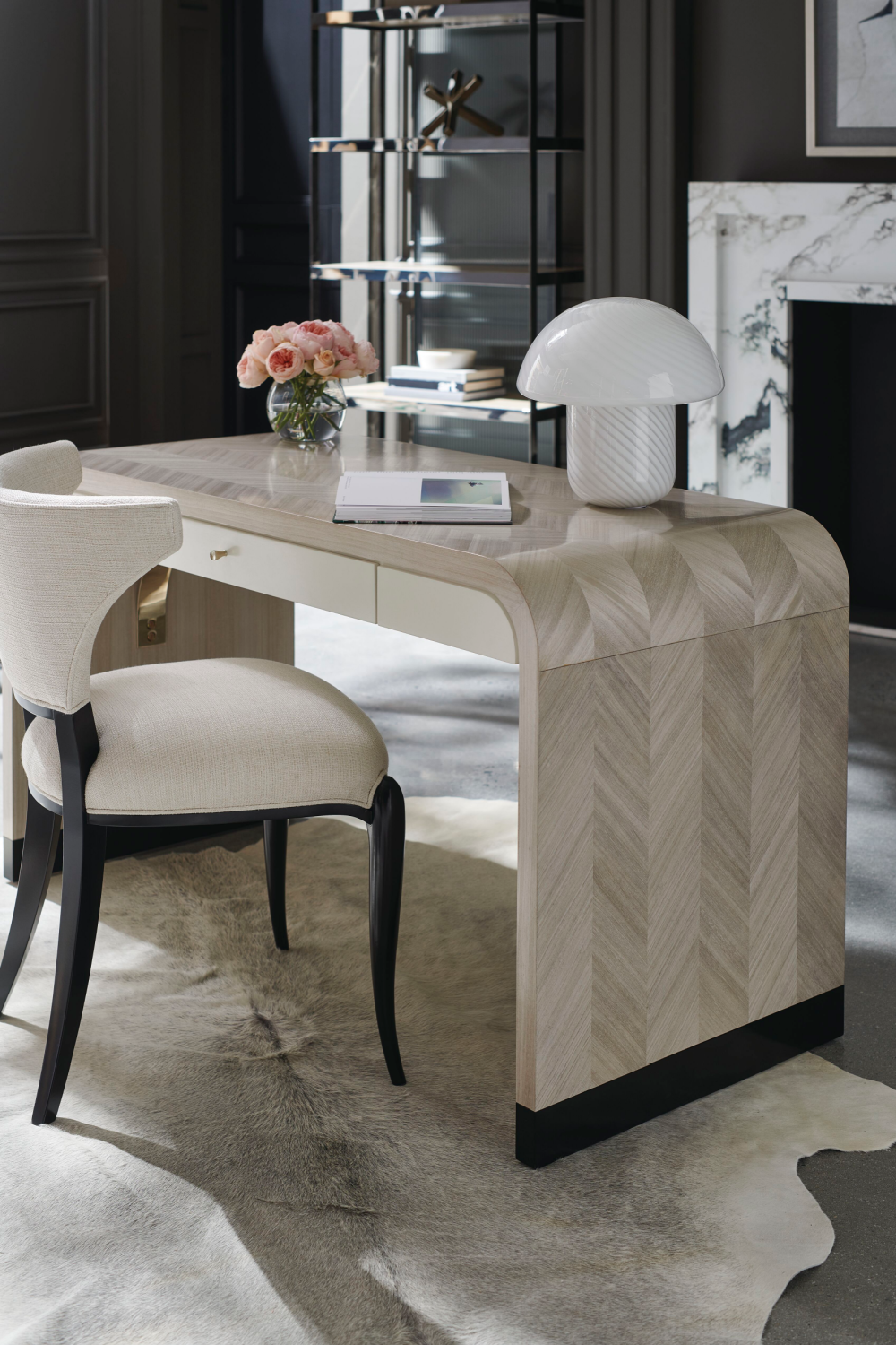 Herringbone Patterned Desk | Caracole Free Fall | Oroa.com