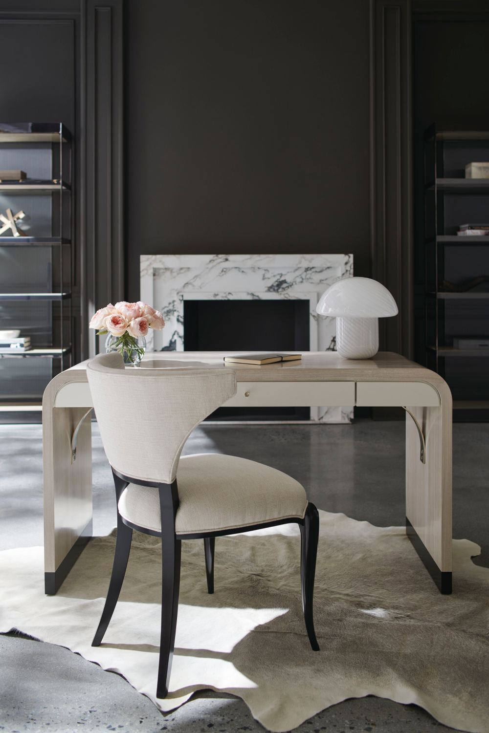 Bronze Framed Display Cabinet | Caracole Shelf Life | Oroa.com
