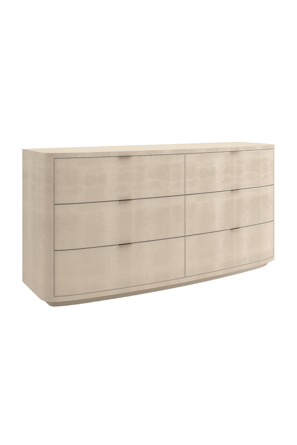 Cream Shagreen Dresser | Caracole Simply Perfect | Oroa.com