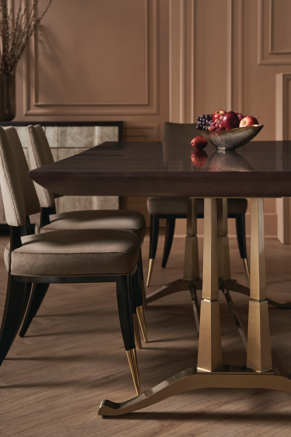 Silver Leaf Sideboard | Caracole Golden Hour | Oroa.com