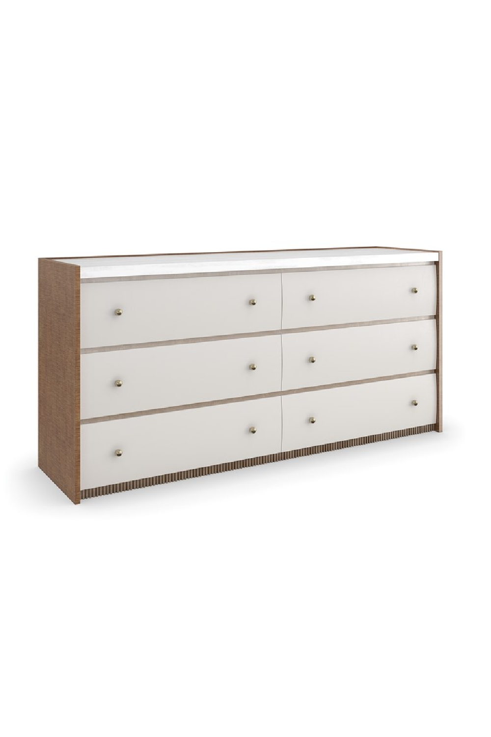 Sycamore Panel 6-Drawer Dresser | Caracole Avignon | Oroa.com