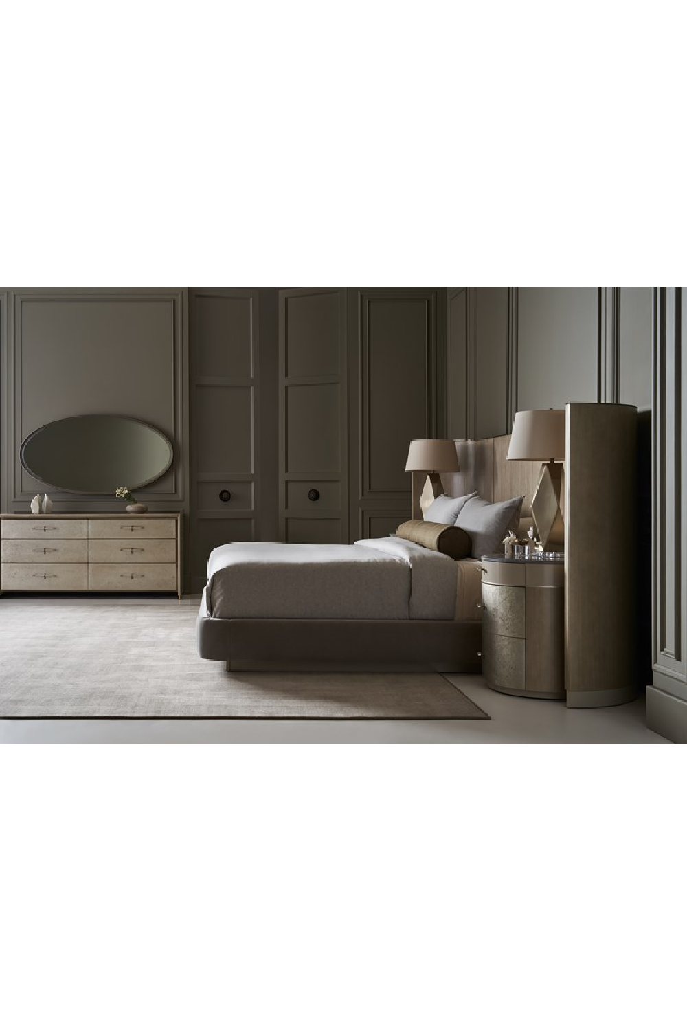 Sycamore Panel 6-Drawer Dresser | Caracole Avignon | Oroa.com