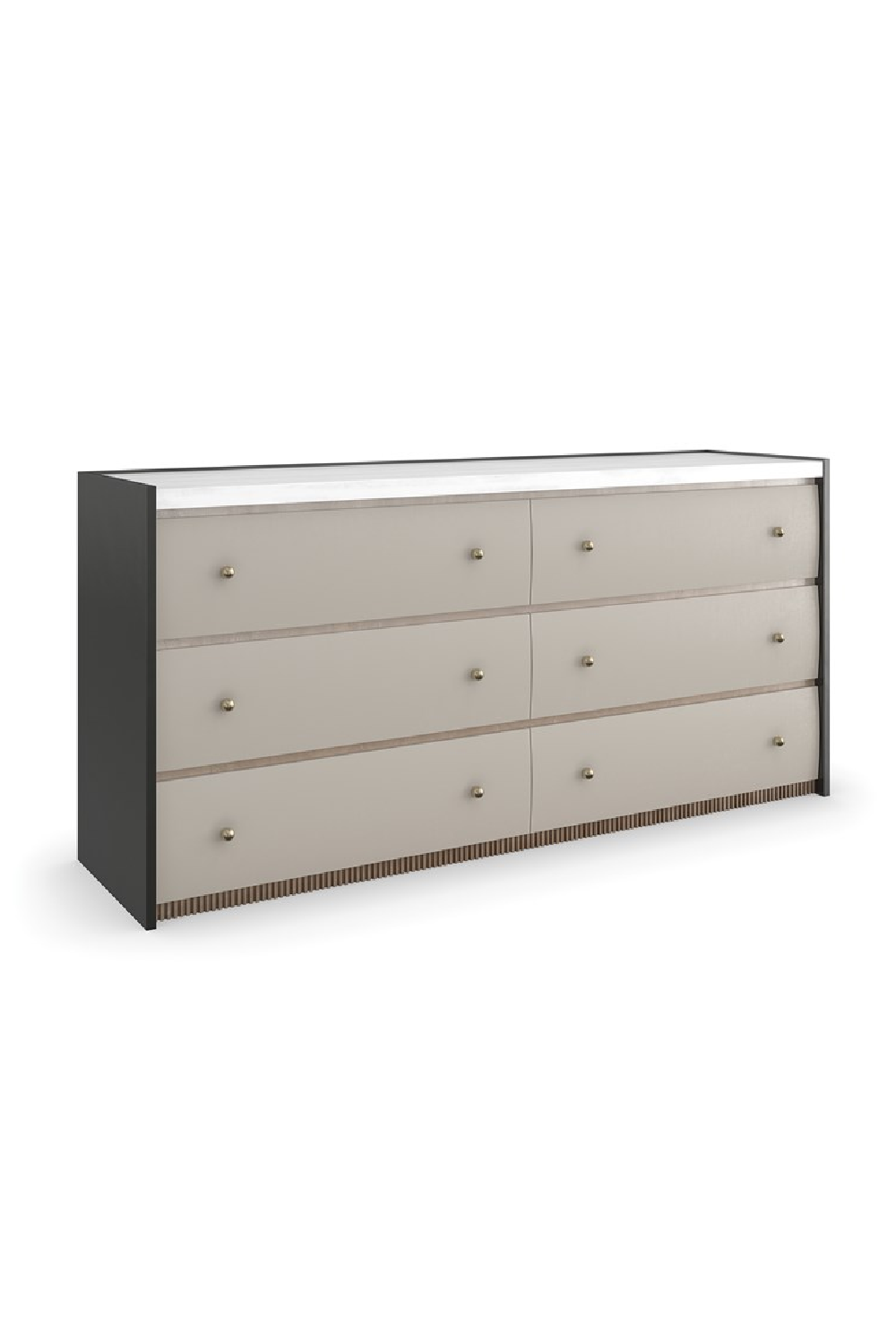 Sycamore Panel 6-Drawer Dresser | Caracole Avignon | Oroa.com