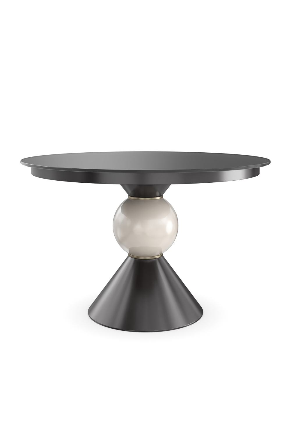 Black Glass Dining Table | Caracole Chalice | Oroa.com