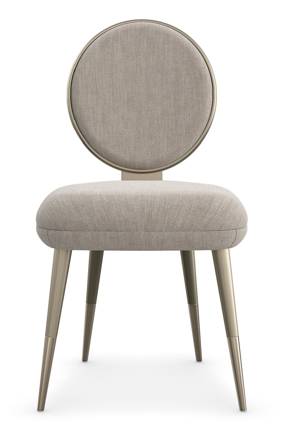 Beige Upholstered Dining Chair | Caracole Apollo | Oroa.com