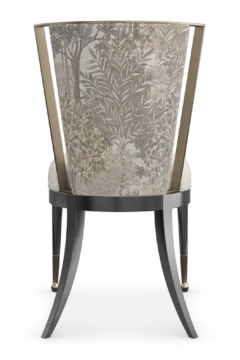 Ivory Linen-Blend Dining Chair | Caracole Astoria | Oroa.com