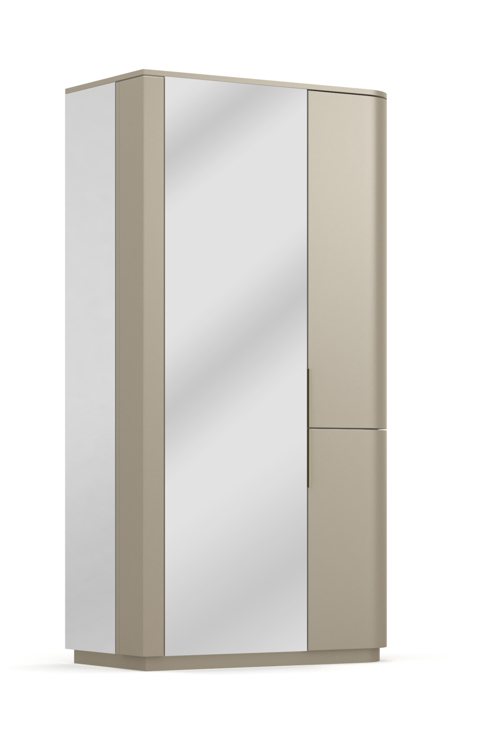 Silver Gloss Cabinet | Caracole Oblique | Oroa.com