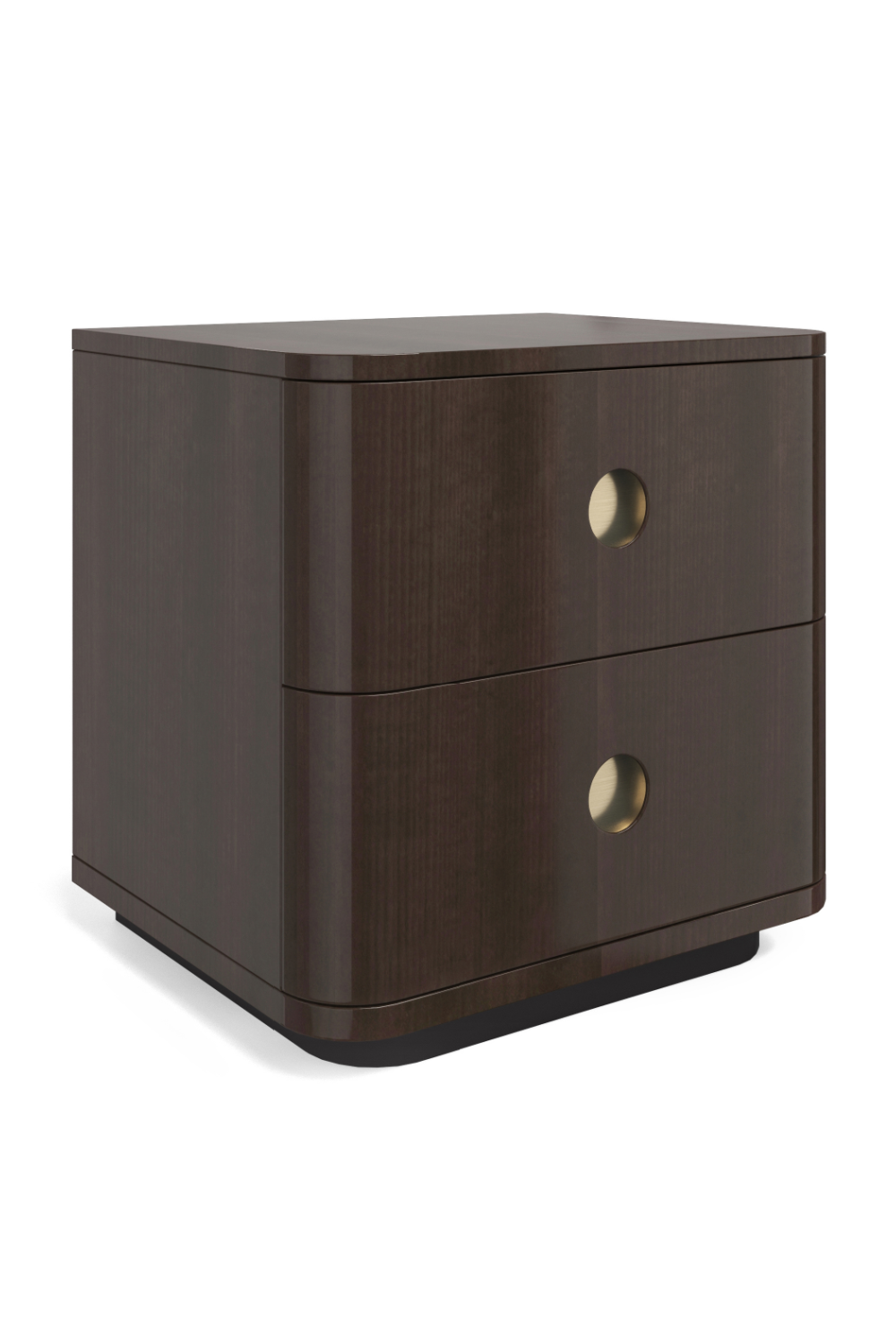 Brown Wooden Nightstand | Caracole Bachelor | Oroa.com