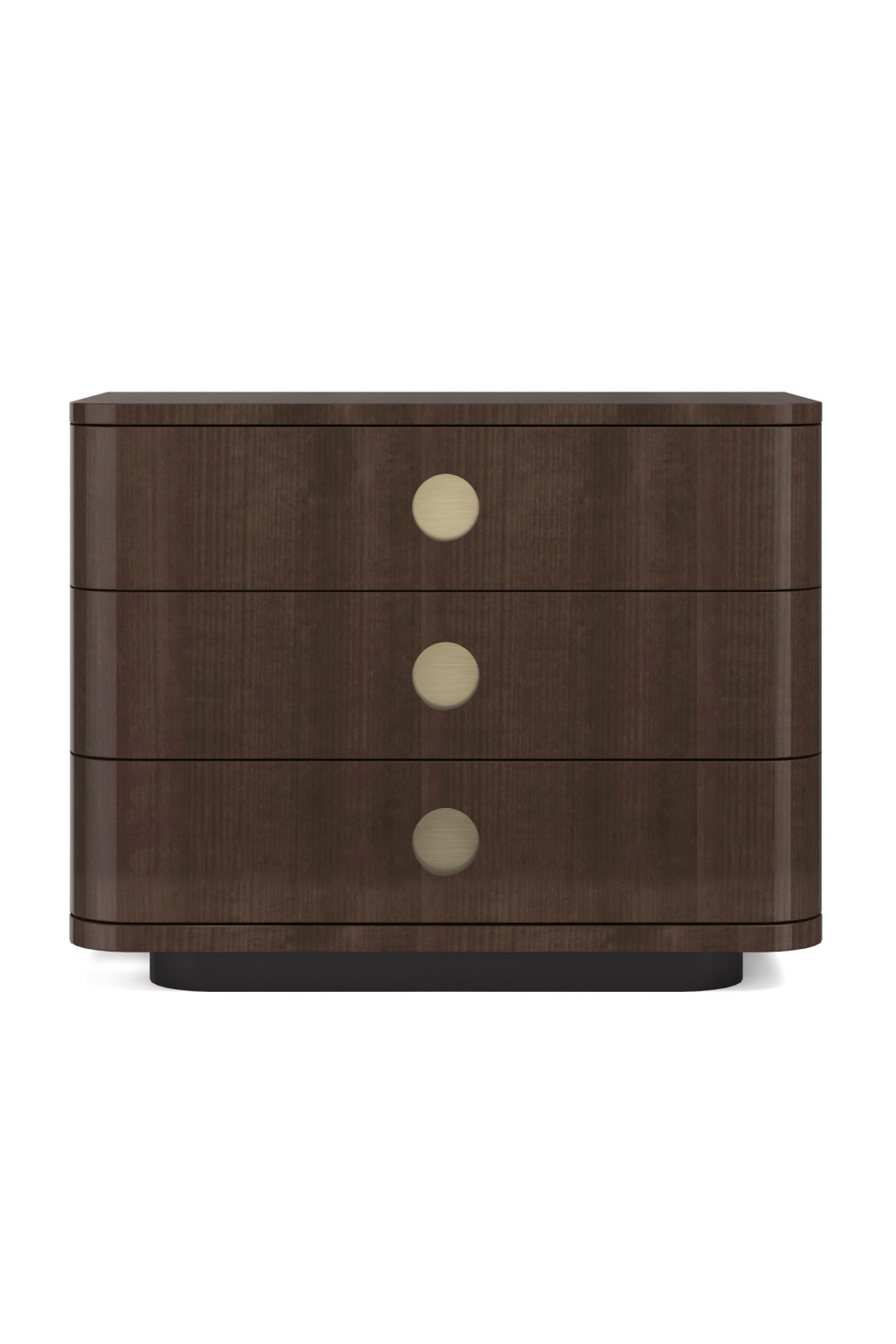 Brown Wooden Nightstand | Oroa.com