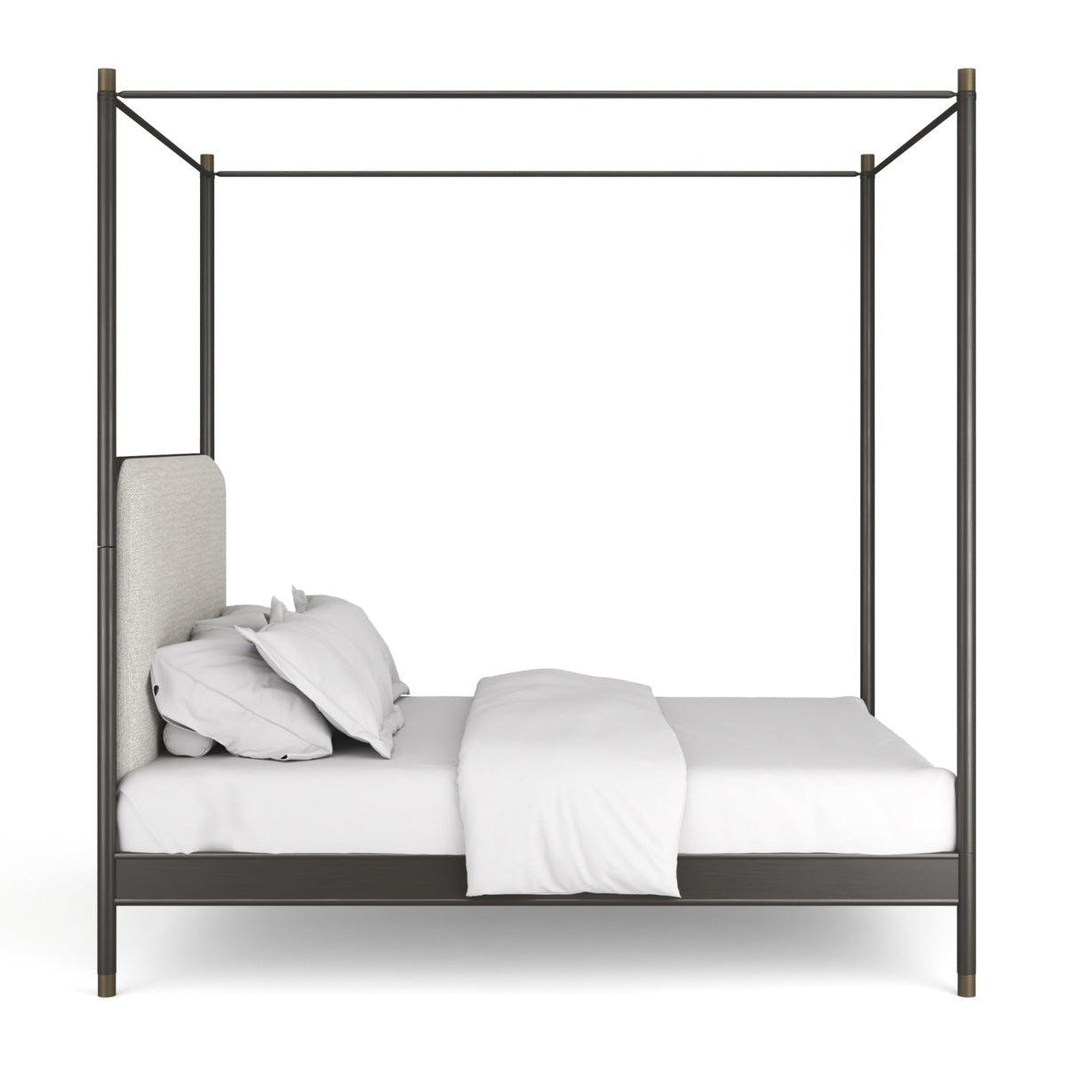 Bronze Canopy Bed – Campaign – front view
