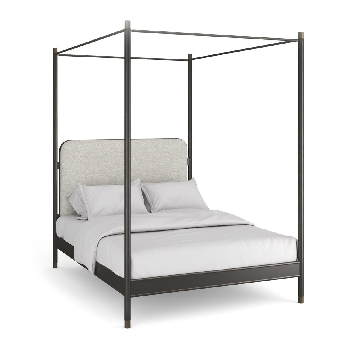 Bronze Canopy Bed – Campaign – side view