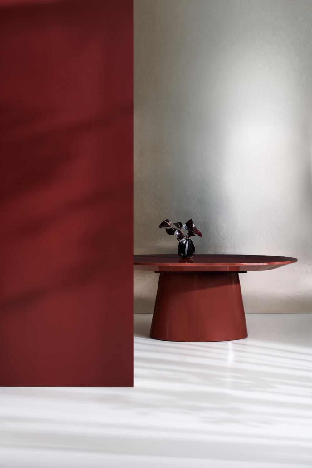 Conical Base Extendable Dining Table | Caracole Paragon | Oroa.com
