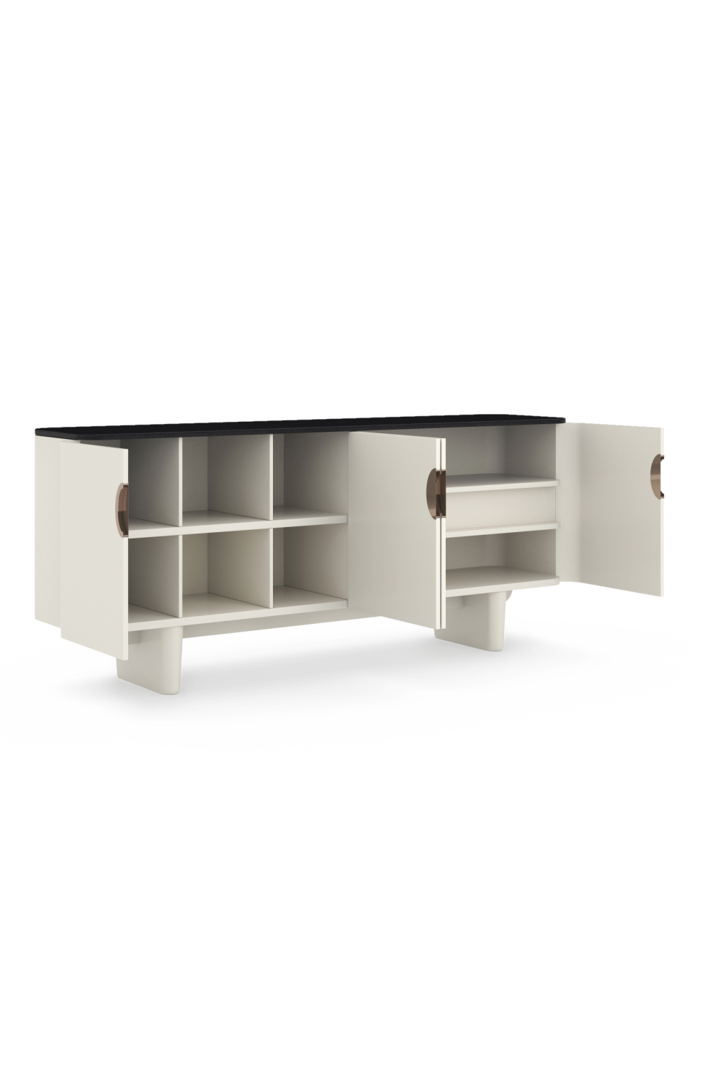 White 4-Door Sideboard | Caracole Paragon | Oroa.com
