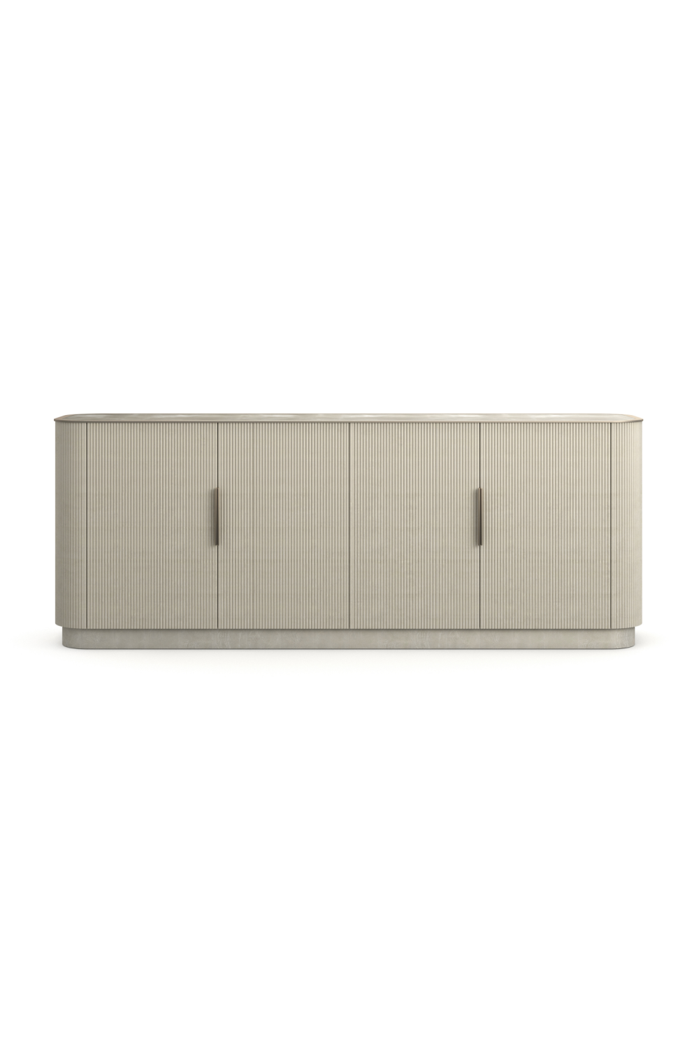 Fluted 4-Door Sideboard | Caracole Love | Oroa.com