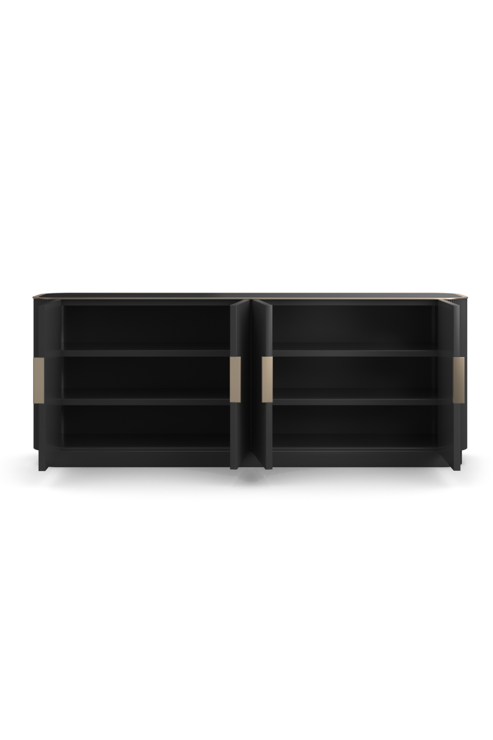 Fluted 4-Door Sideboard | Caracole Love | Oroa.com