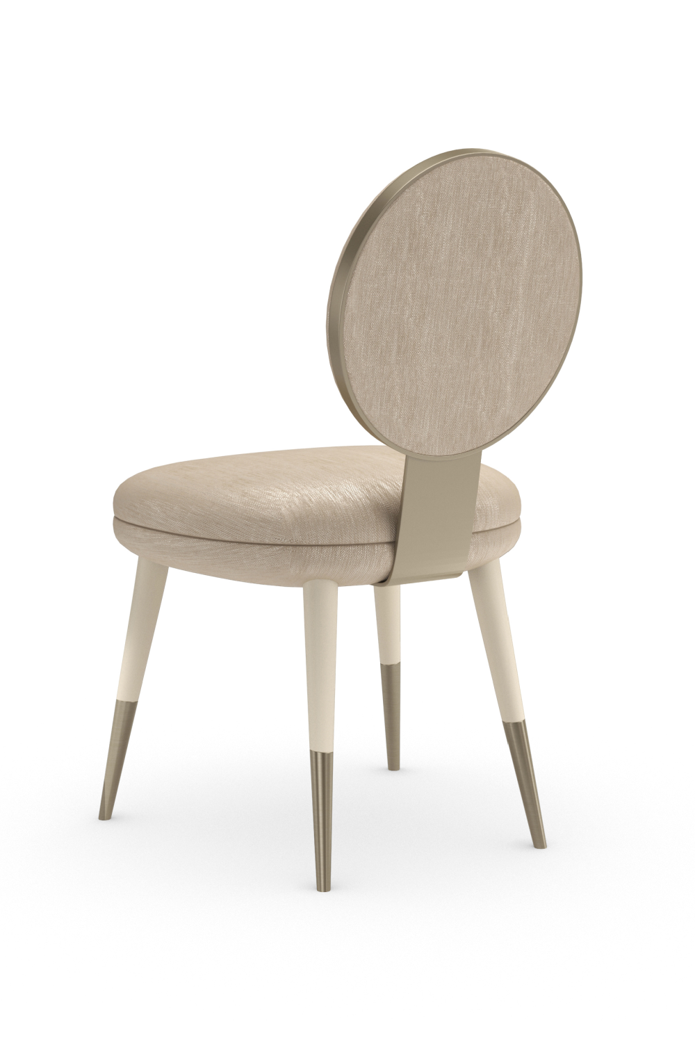 Light Gold Dining Chair | Caracole Apollo | Oroa.com