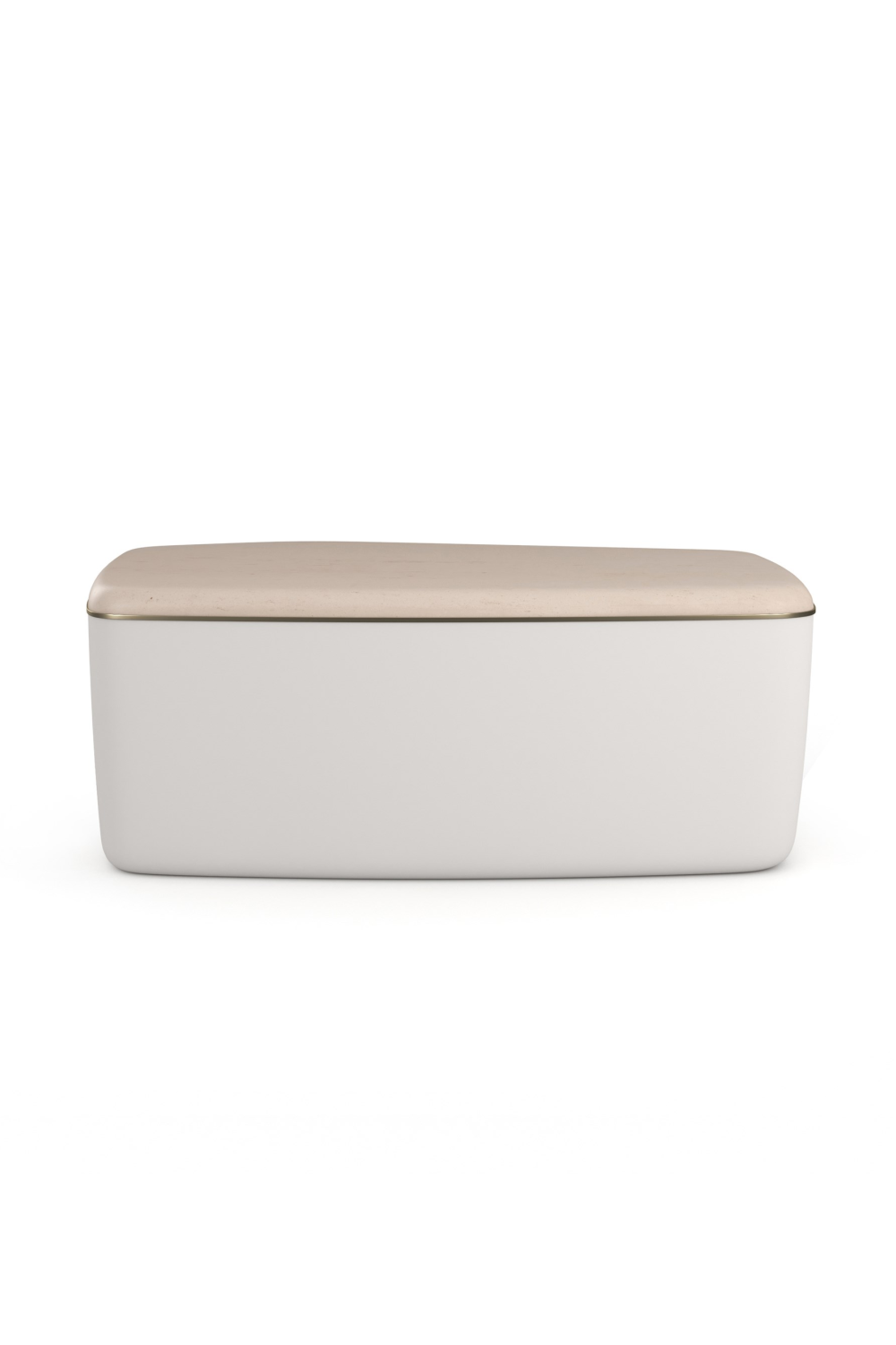 Ivory Bouclé Coffee Table | Caracole Serir | Oroa.com