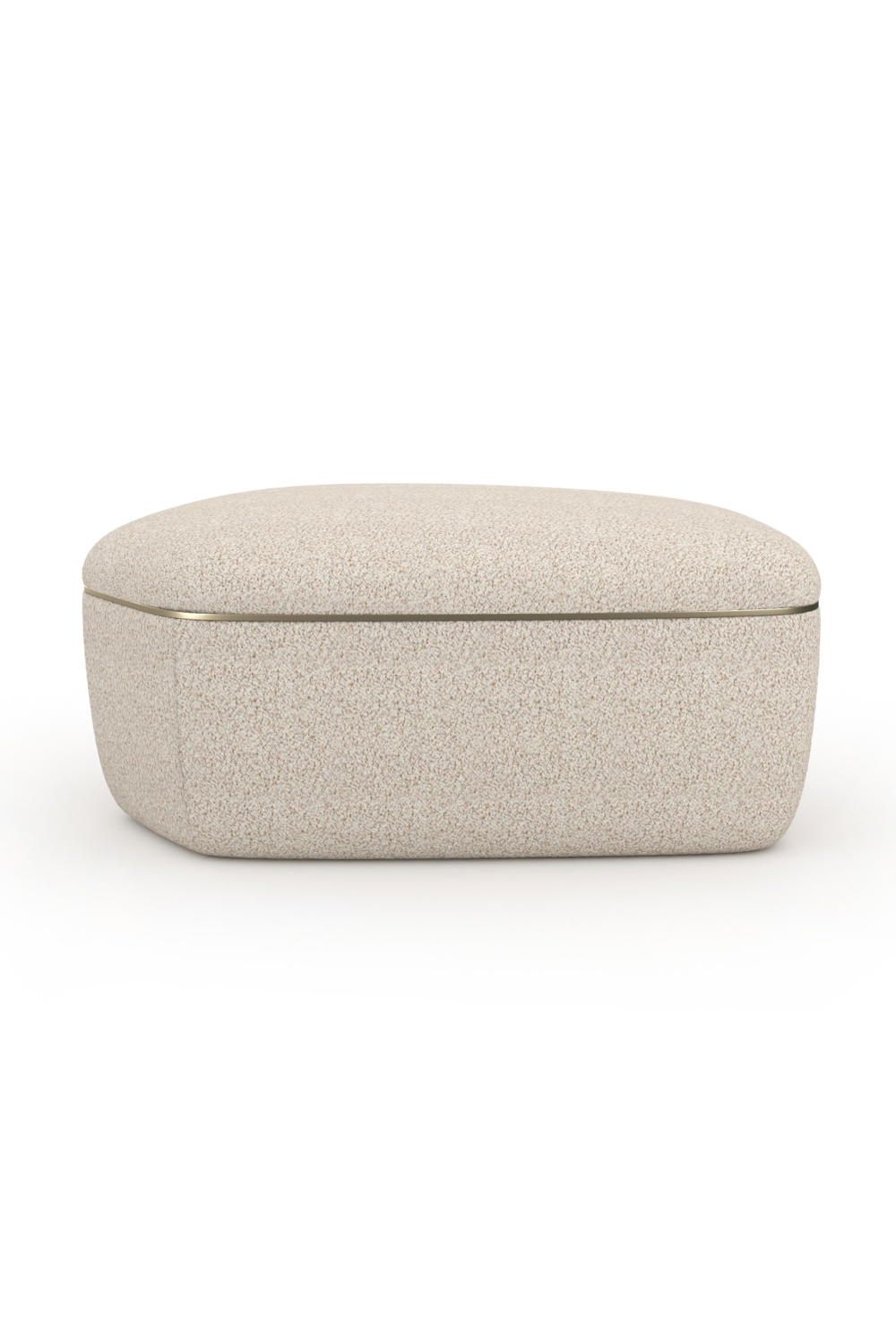 Ivory Bouclé Coffee Table | Caracole Serir | Oroa.com