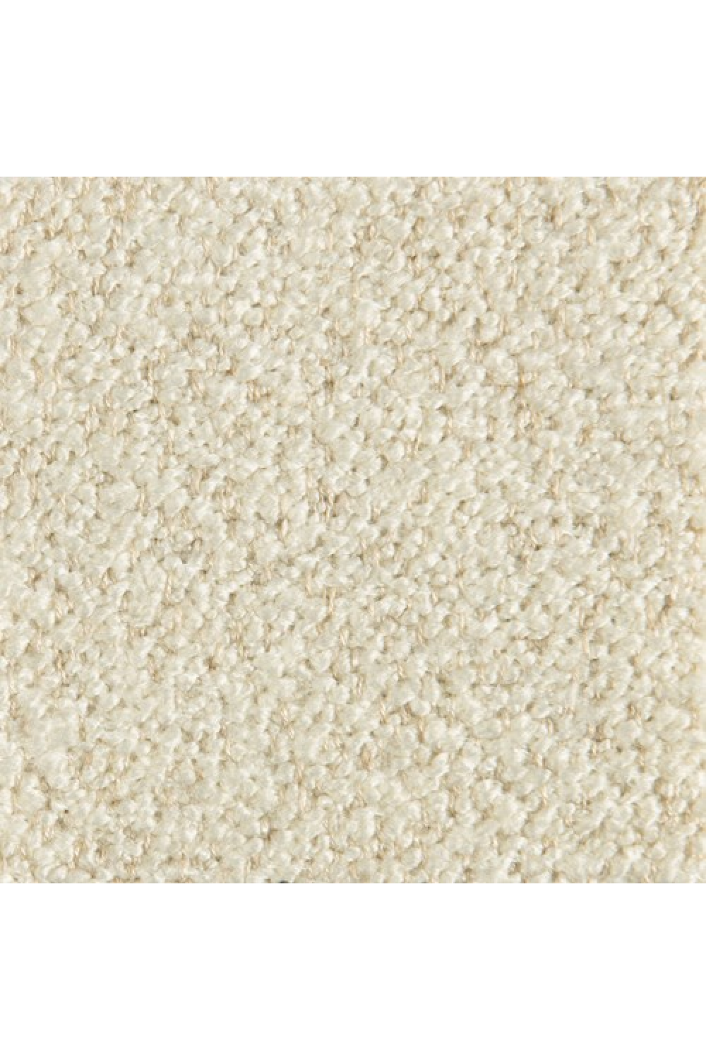 Ivory Bouclé Coffee Table | Caracole Serir | Oroa.com