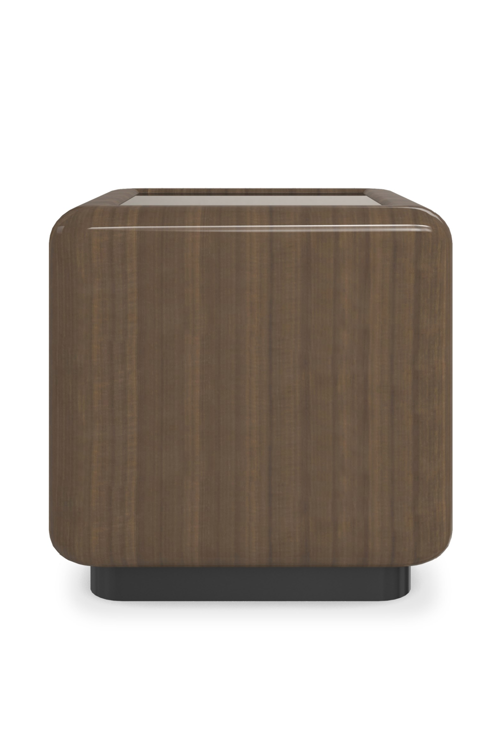 Mirror Top Cube Accent Table | Caracole Gelee | Oroa.com