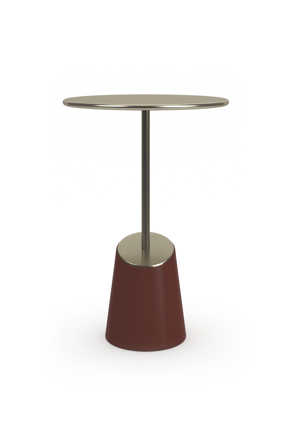 Red Gloss Accent Table | Caracole Rossetta | Oroa.com