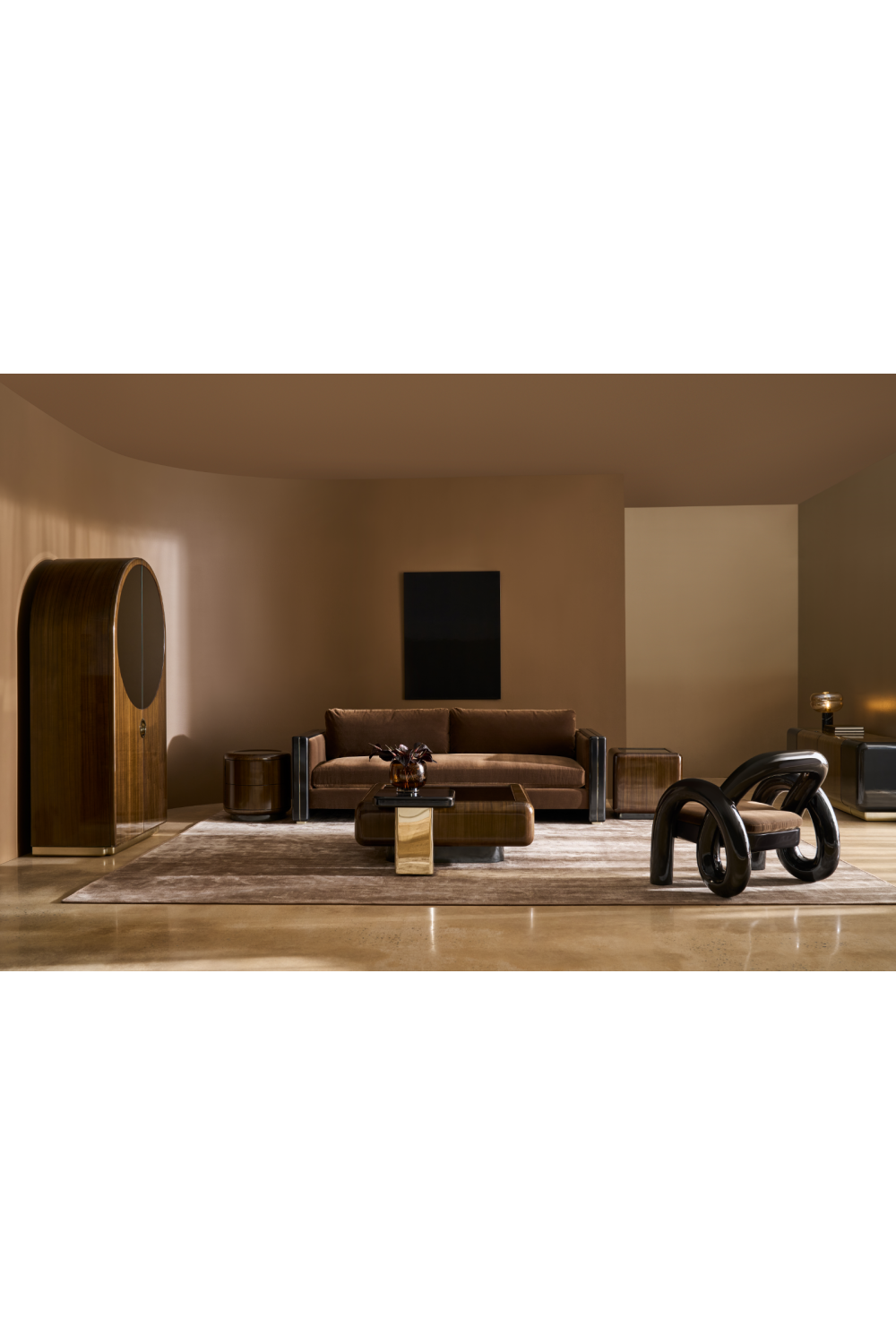 Glossy Square Accent Table | Caracole Gelee | Oroa.com