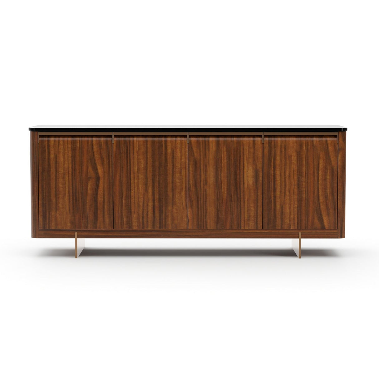 Smoked Walnut 4-Door Sideboard – Altura – alternate view 7