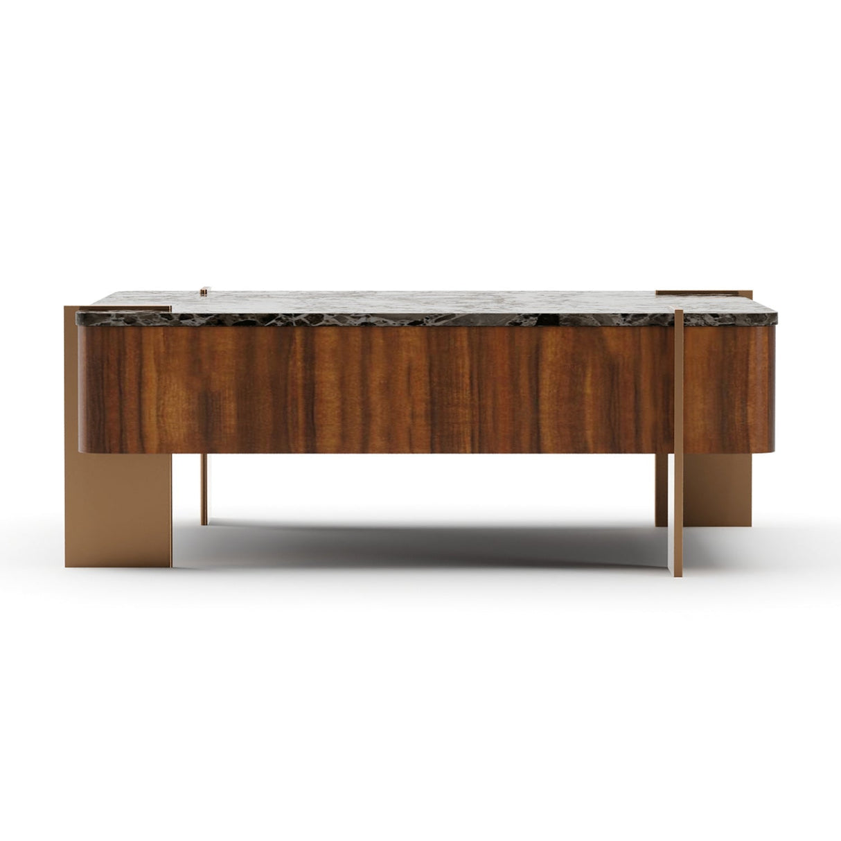 Square Walnut Cocktail Table – Altura – alternate view 8