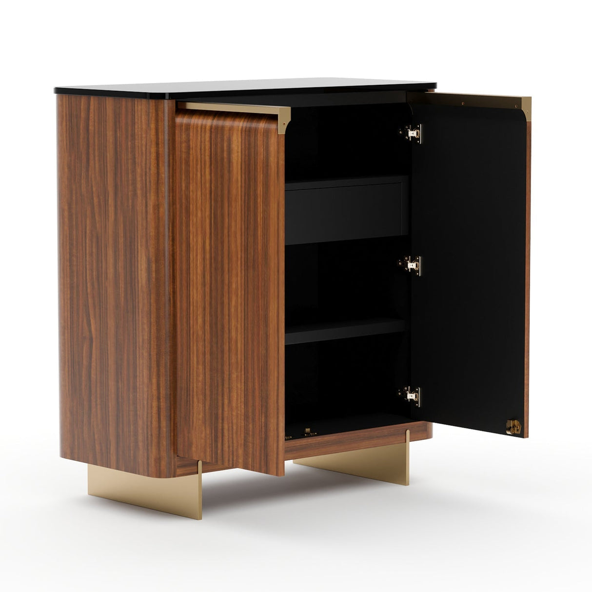 Smoked Walnut 2-Door Cabinet – Altura – alternate view 11
