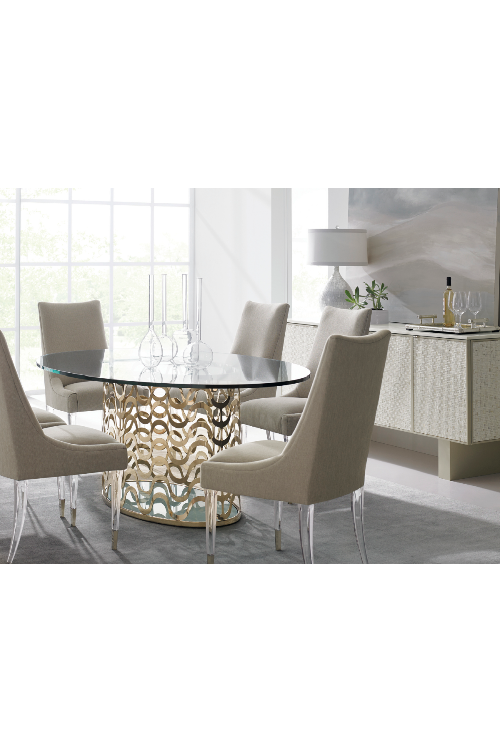 Stacked Shell Sideboard | Caracole Bomb-Shell | Oroa.com