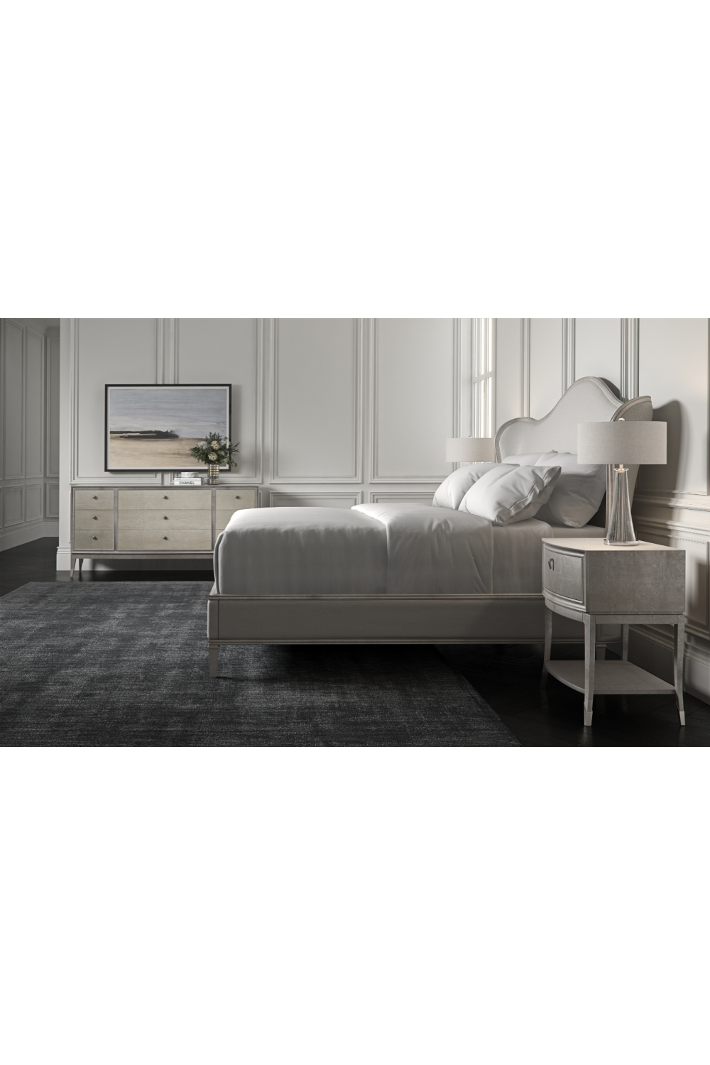 Silver Glazed Dresser | Caracole Made To Shine | Oroa.com